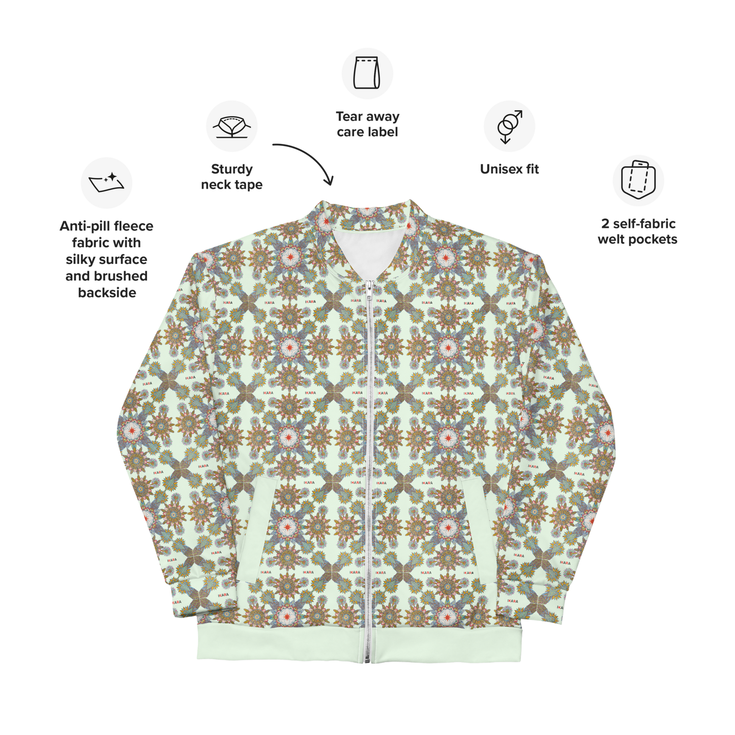 "Up in the Trees" bomber jacket