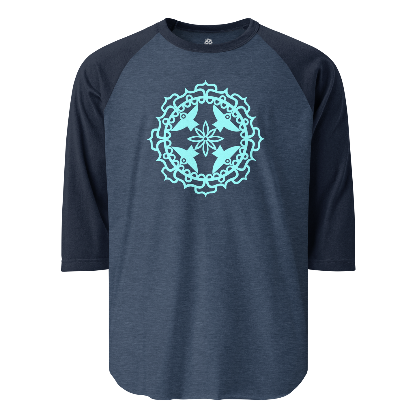 Icon blue raglan t-shirt