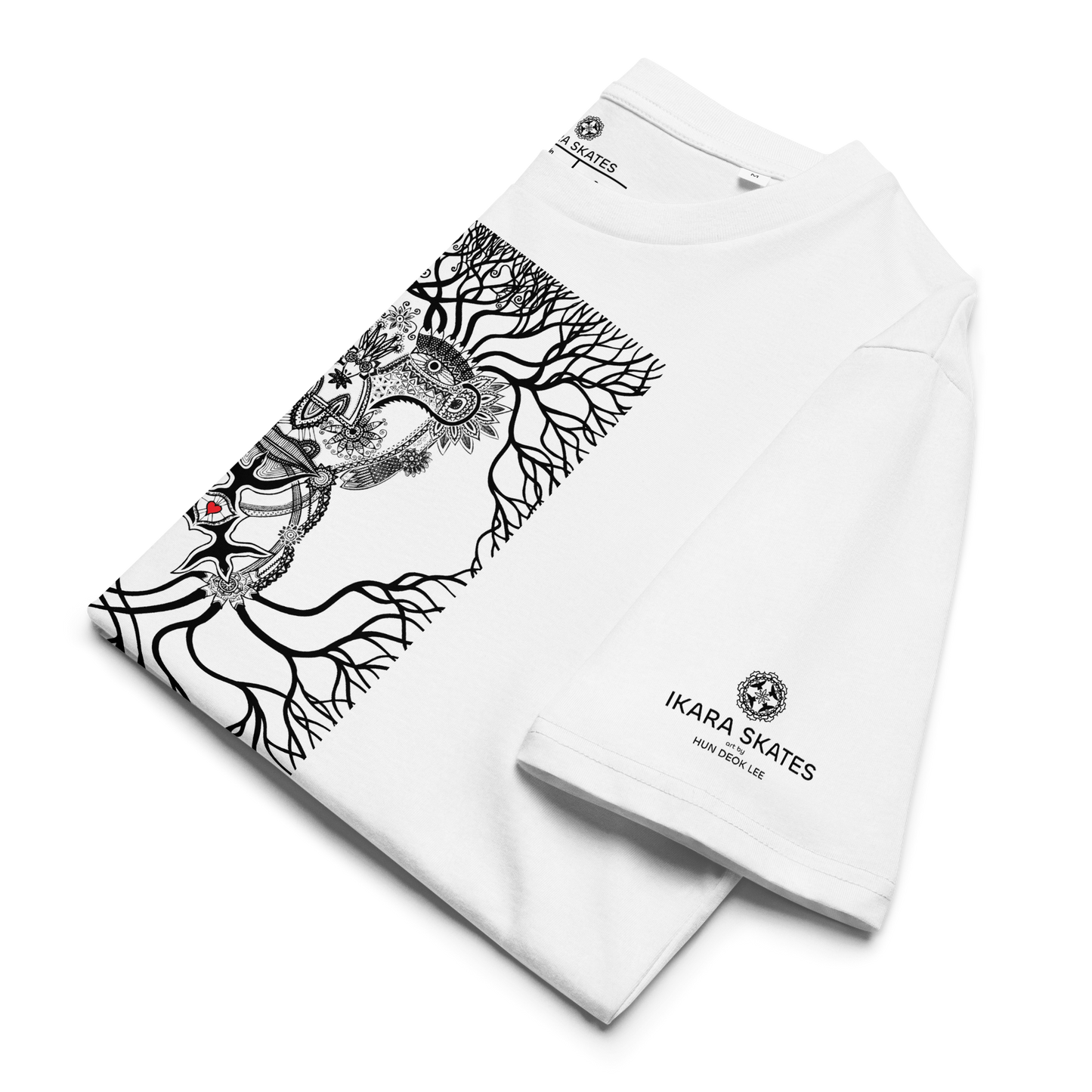 Shintoscillation T-shirt / White