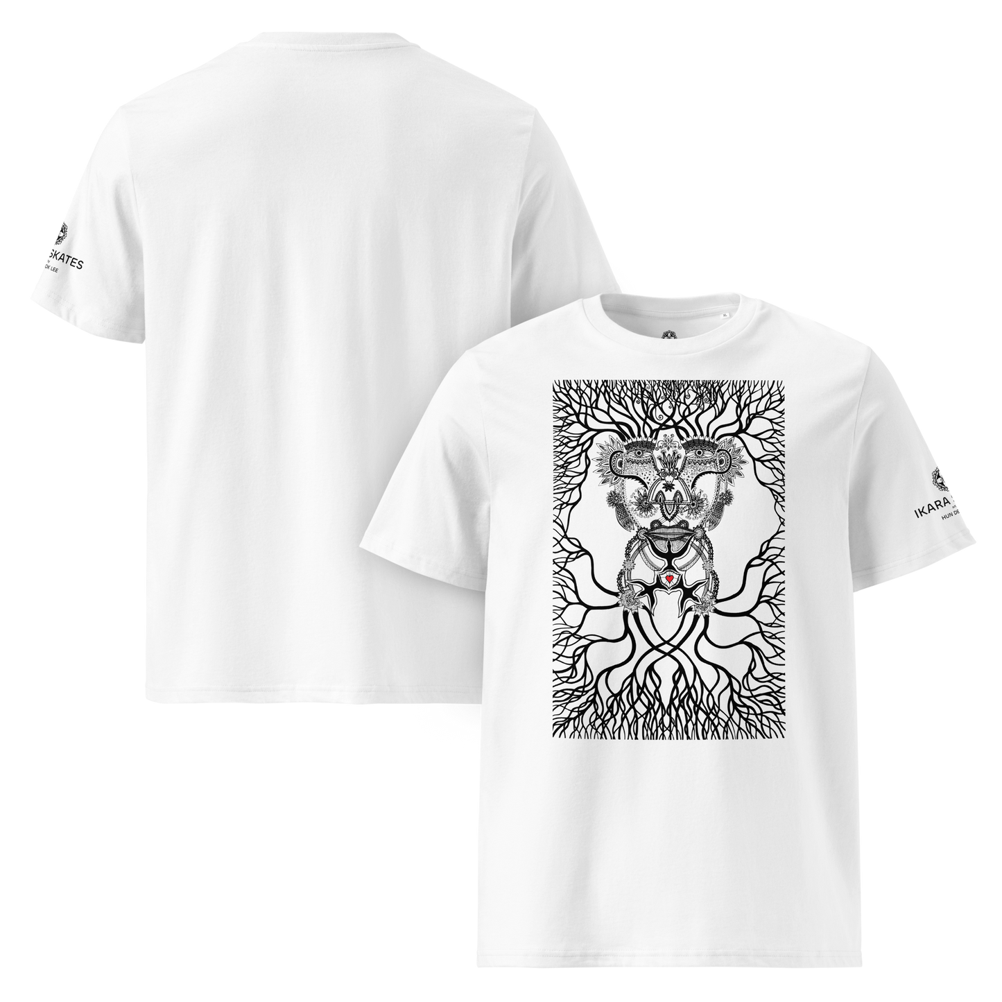 Shintoscillation T-shirt / White