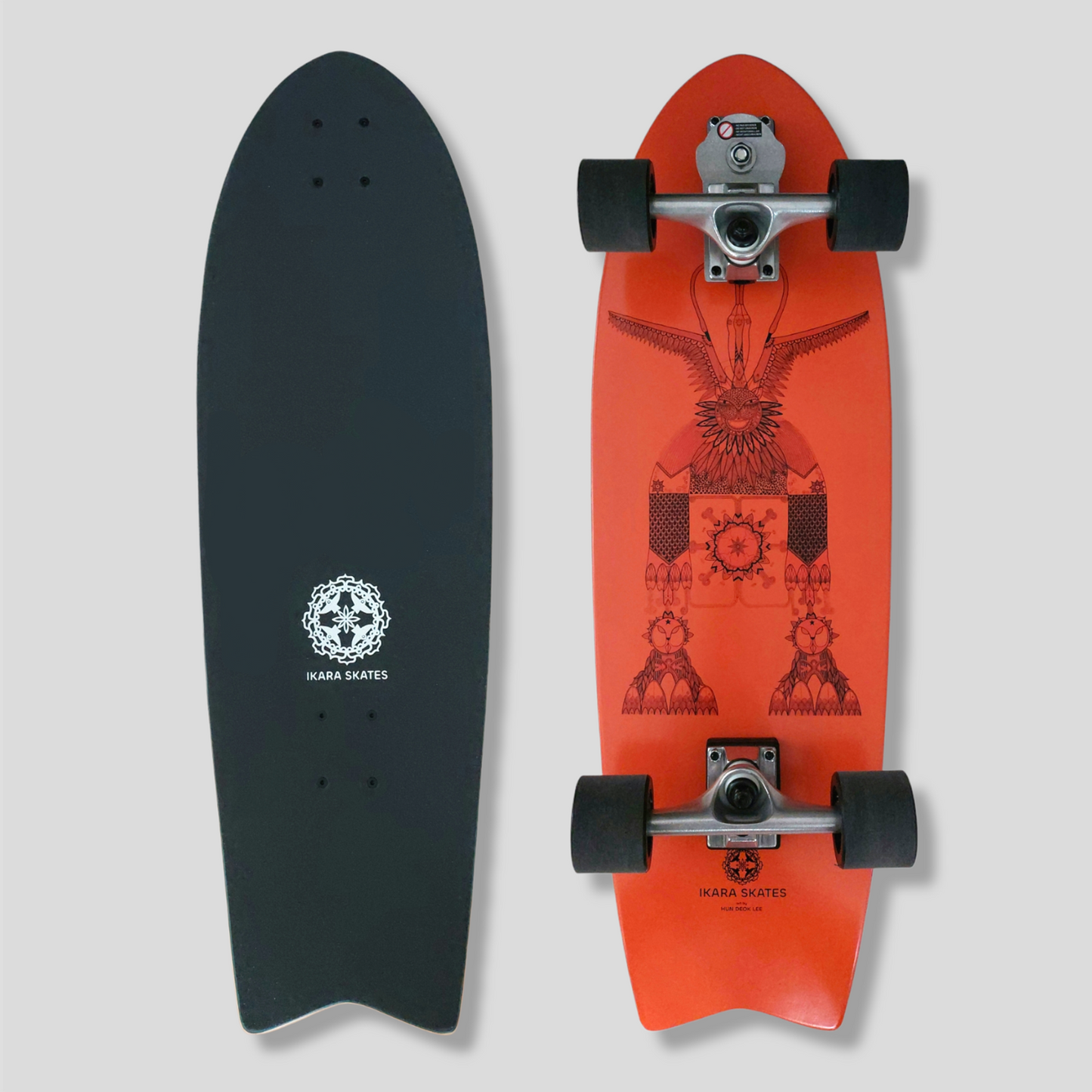 Surf Skate Love on machine 10"