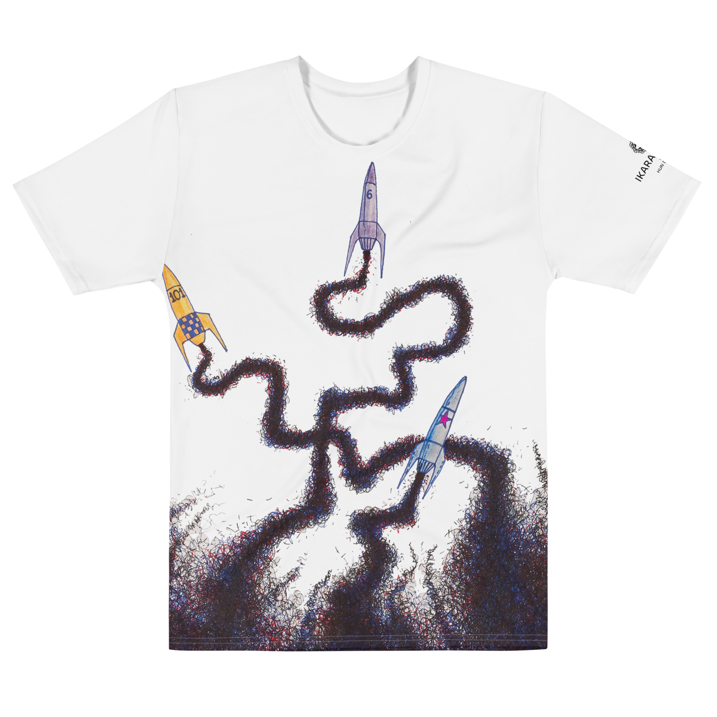 Camiseta "Rocket" all over
