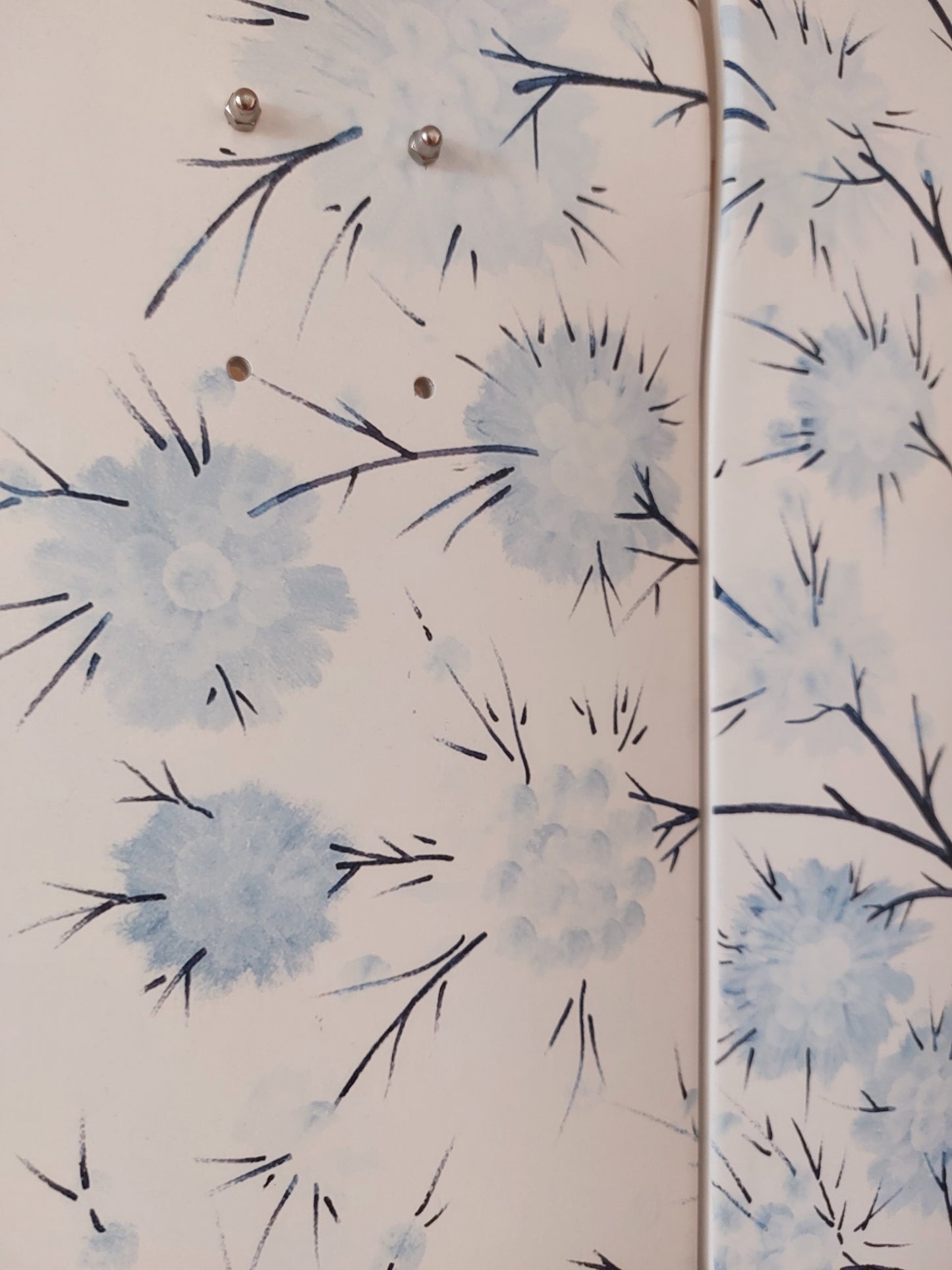 Cotton Tree Print on Skateboard
