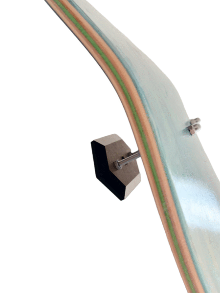 Cotton Tree Print on Skateboard
