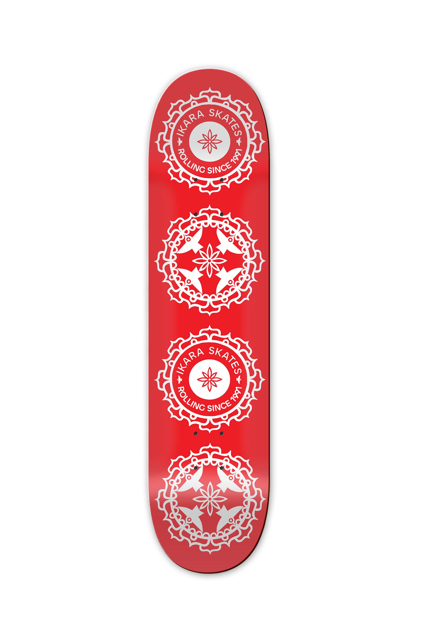 Tabla de skate "Ikara icon est. 1991" "8.25 " red